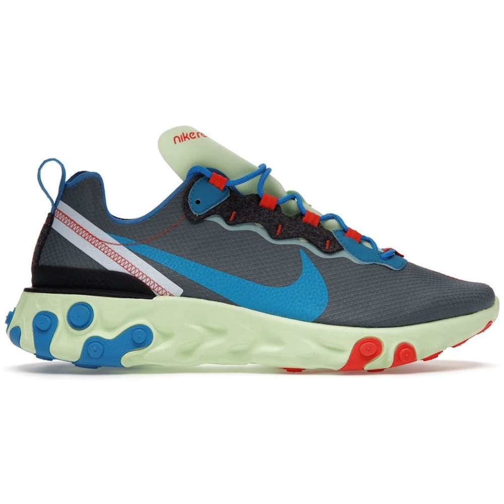 Nike Men’s SZ.10.5 React Element 55 SE "Volt Stardust" CT1142-700 New